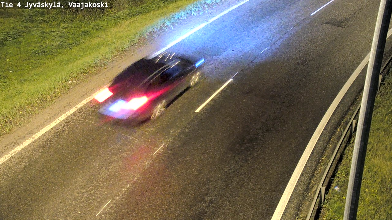 Weather Camera Image Road 4 Jyväskylä, Vaajakoski, Jyväskylä, Keski-Suomi