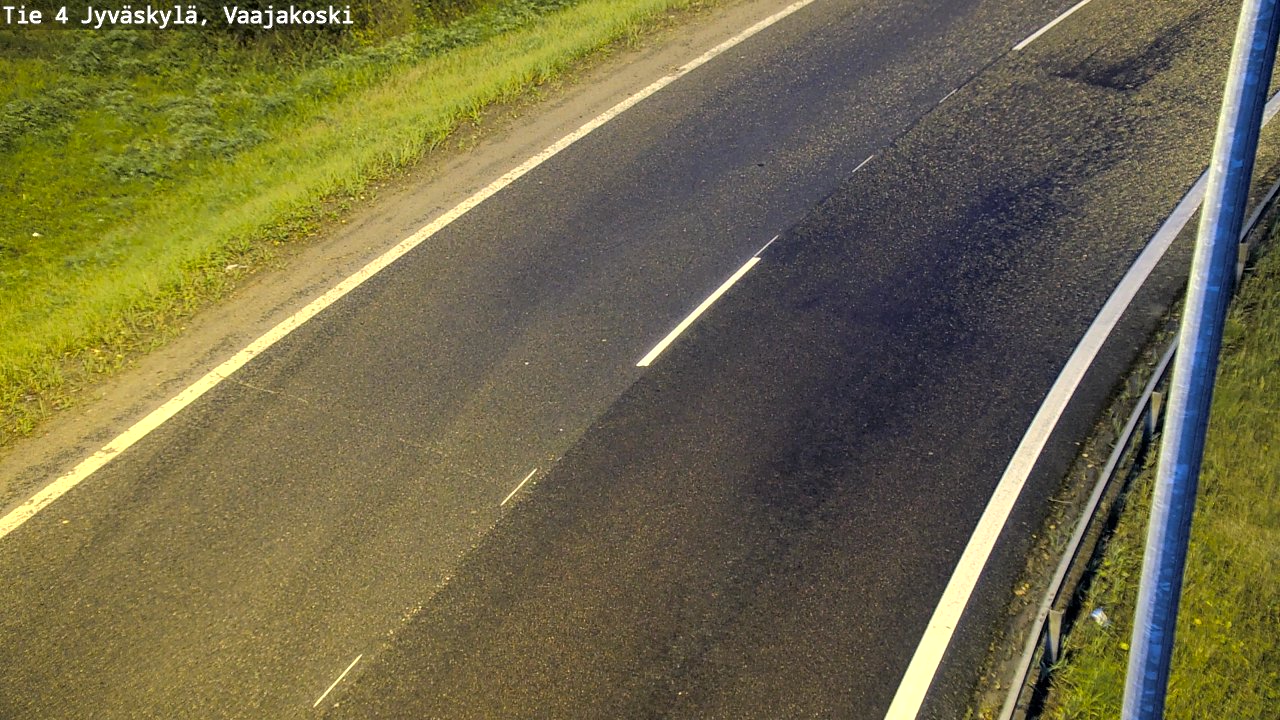 Weather Camera Image Road 4 Jyväskylä, Vaajakoski, Jyväskylä, Keski-Suomi