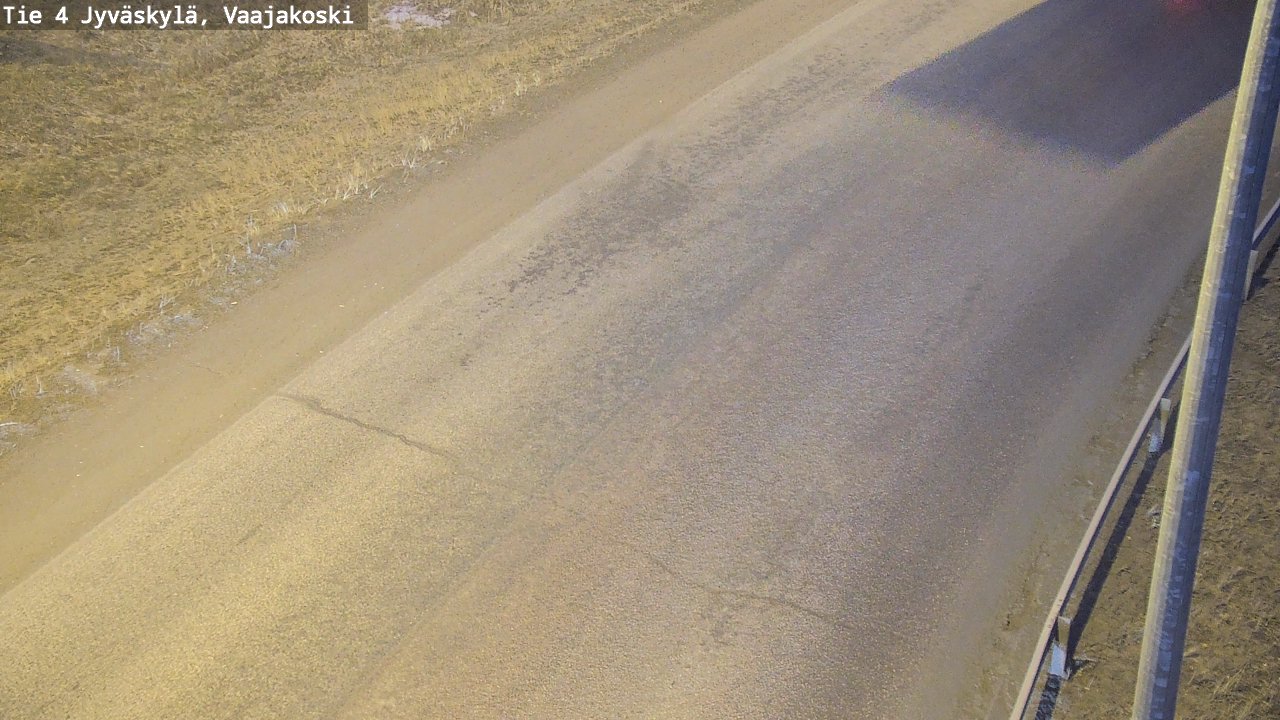Weather Camera Image Väg 4 Jyväskylä, Vaajakoski, Jyväskylä, Keski-Suomi