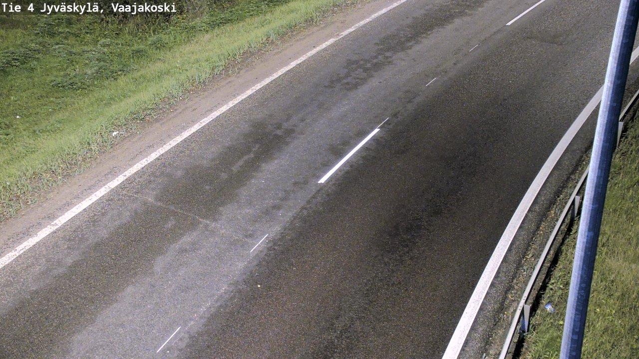 Weather Camera Image Road 4 Jyväskylä, Vaajakoski, Jyväskylä, Keski-Suomi