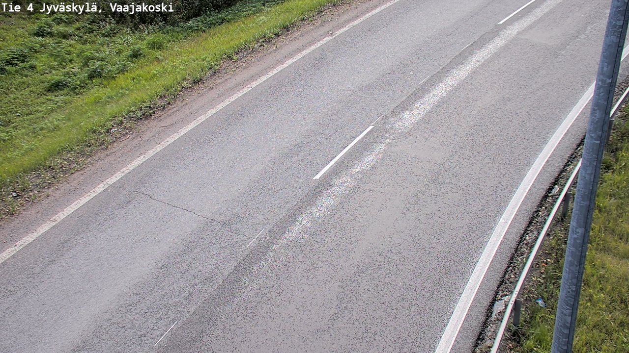 Weather Camera Image Road 4 Jyväskylä, Vaajakoski, Jyväskylä, Keski-Suomi