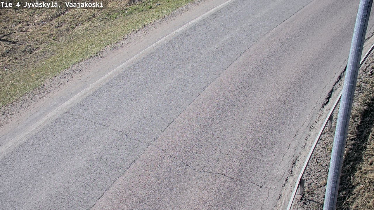 Weather Camera Image Road 4 Jyväskylä, Vaajakoski, Jyväskylä, Keski-Suomi