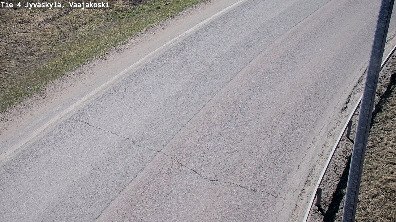 Weather Camera Image Road 4 Jyväskylä, Vaajakoski, Jyväskylä, Keski-Suomi