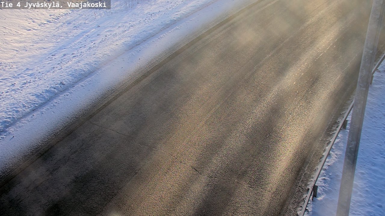 Weather Camera Image Road 4 Jyväskylä, Vaajakoski, Jyväskylä, Keski-Suomi