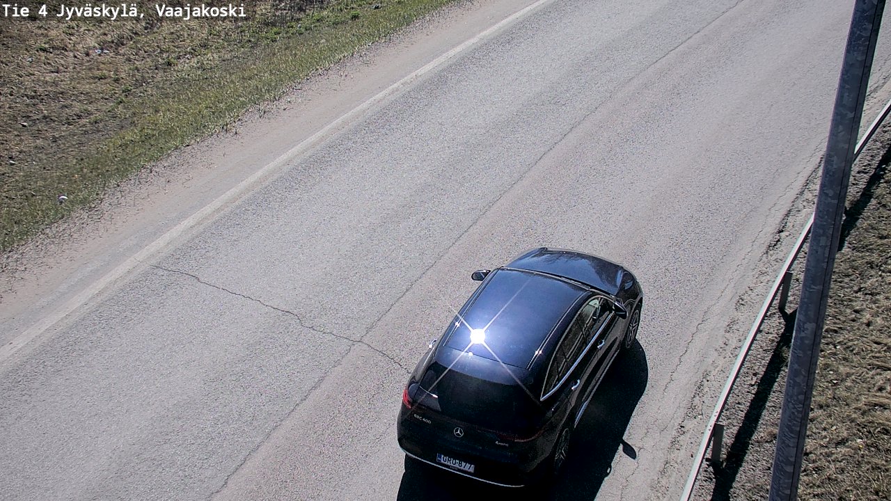 Weather Camera Image Road 4 Jyväskylä, Vaajakoski, Jyväskylä, Keski-Suomi