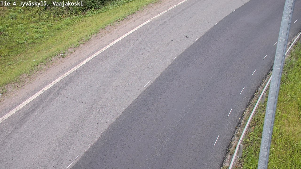 Weather Camera Image Road 4 Jyväskylä, Vaajakoski, Jyväskylä, Keski-Suomi