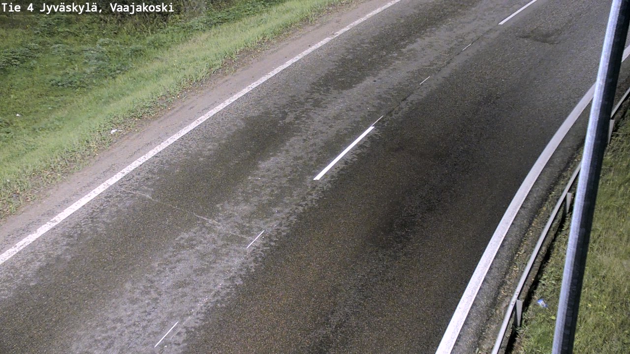 Weather Camera Image Road 4 Jyväskylä, Vaajakoski, Jyväskylä, Keski-Suomi