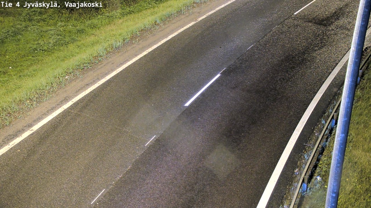 Weather Camera Image Road 4 Jyväskylä, Vaajakoski, Jyväskylä, Keski-Suomi