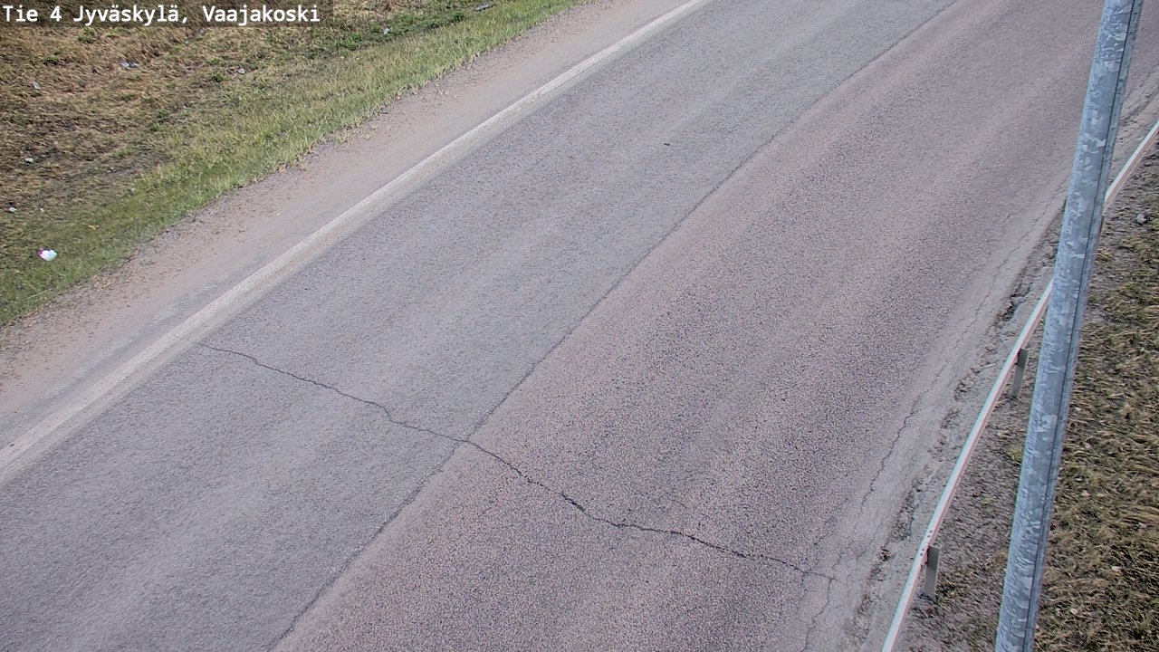 Weather Camera Image Road 4 Jyväskylä, Vaajakoski, Jyväskylä, Keski-Suomi