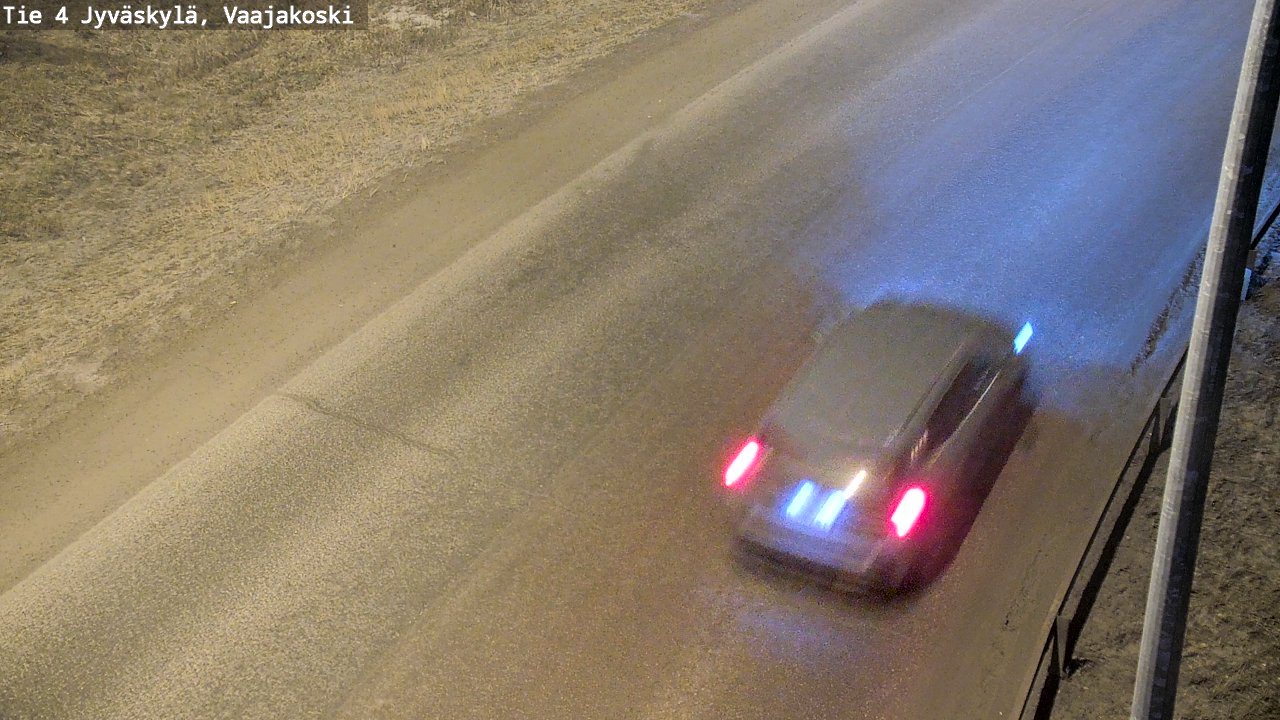 Weather Camera Image Väg 4 Jyväskylä, Vaajakoski, Jyväskylä, Keski-Suomi