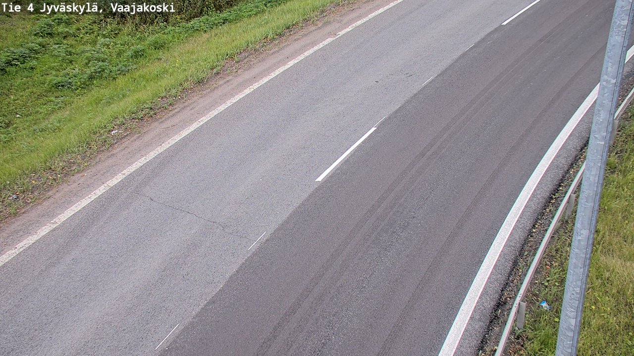 Weather Camera Image Road 4 Jyväskylä, Vaajakoski, Jyväskylä, Keski-Suomi