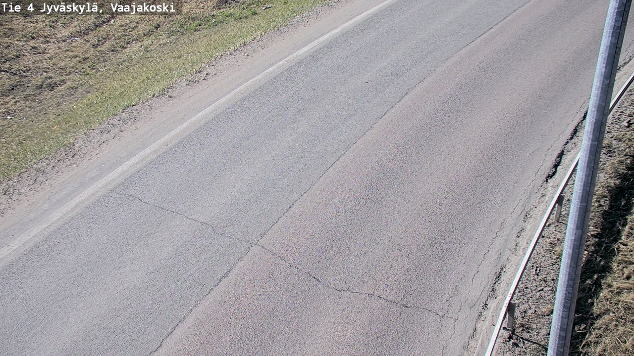 Weather Camera Image Road 4 Jyväskylä, Vaajakoski, Jyväskylä, Keski-Suomi