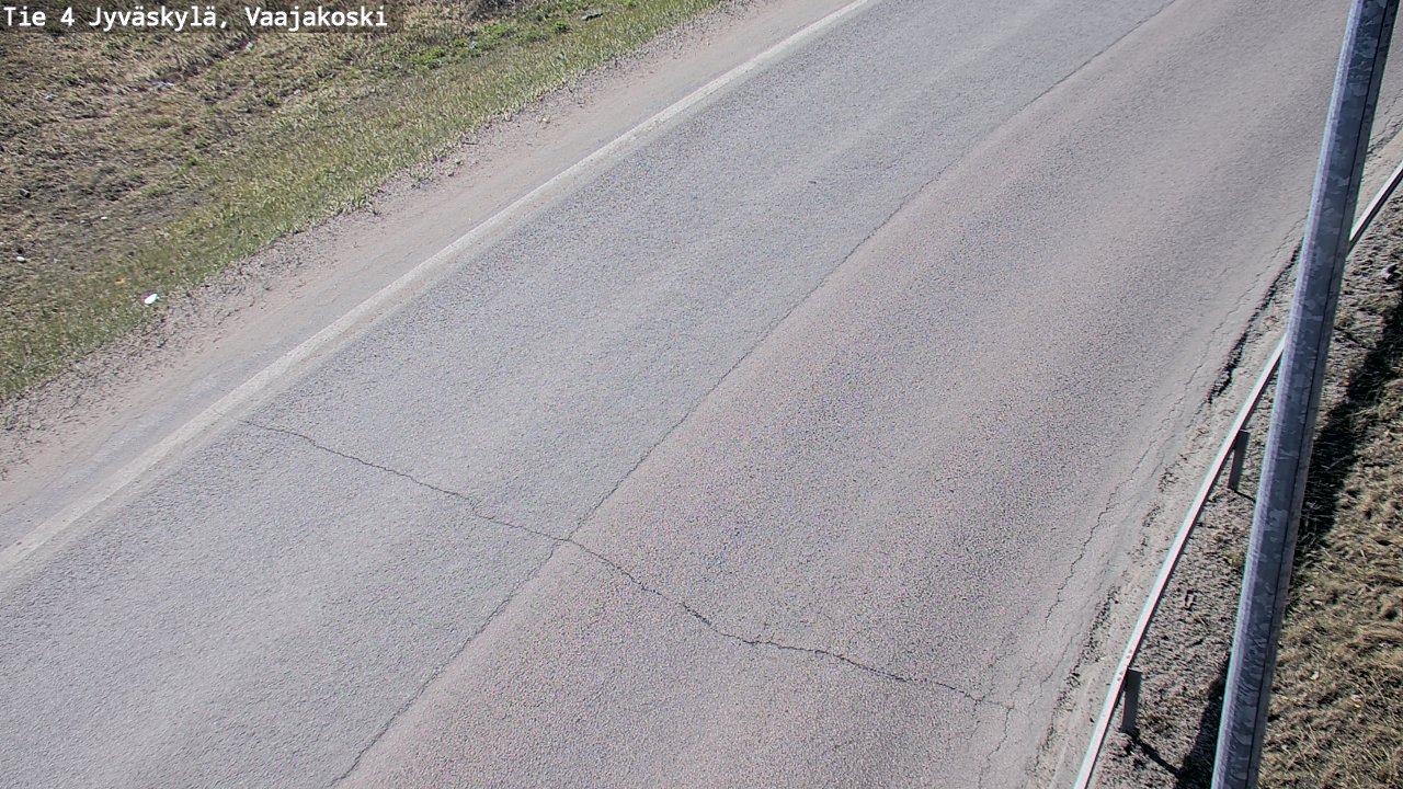 Weather Camera Image Road 4 Jyväskylä, Vaajakoski, Jyväskylä, Keski-Suomi