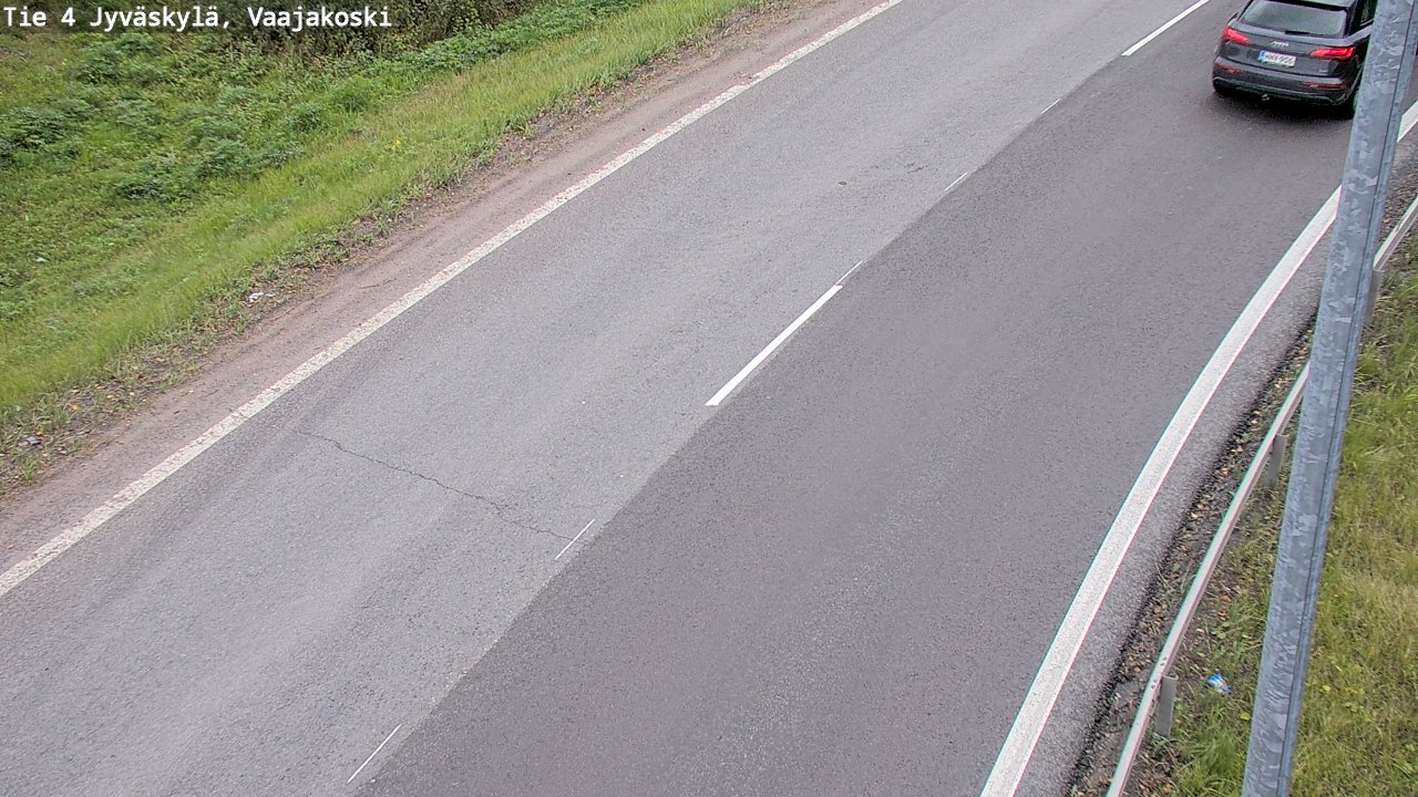 Weather Camera Image Road 4 Jyväskylä, Vaajakoski, Jyväskylä, Keski-Suomi