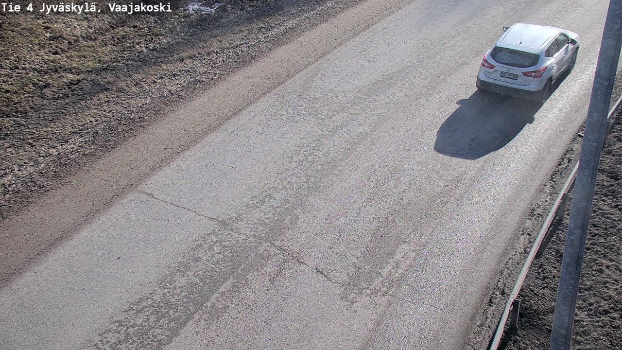 Weather Camera Image Road 4 Jyväskylä, Vaajakoski, Jyväskylä, Keski-Suomi