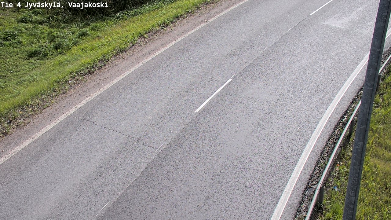 Weather Camera Image Road 4 Jyväskylä, Vaajakoski, Jyväskylä, Keski-Suomi