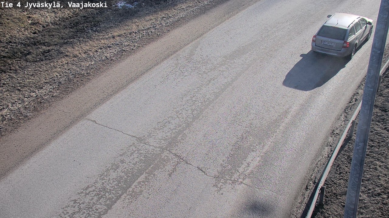 Weather Camera Image Road 4 Jyväskylä, Vaajakoski, Jyväskylä, Keski-Suomi