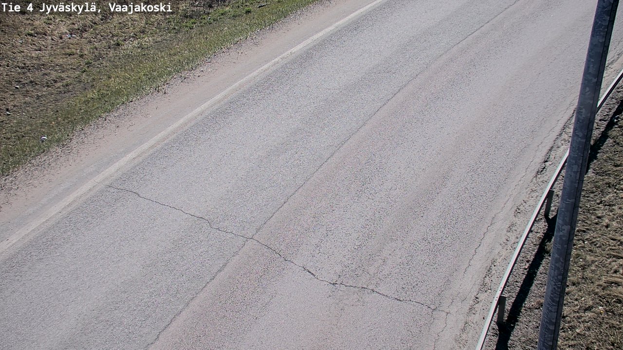 Weather Camera Image Road 4 Jyväskylä, Vaajakoski, Jyväskylä, Keski-Suomi