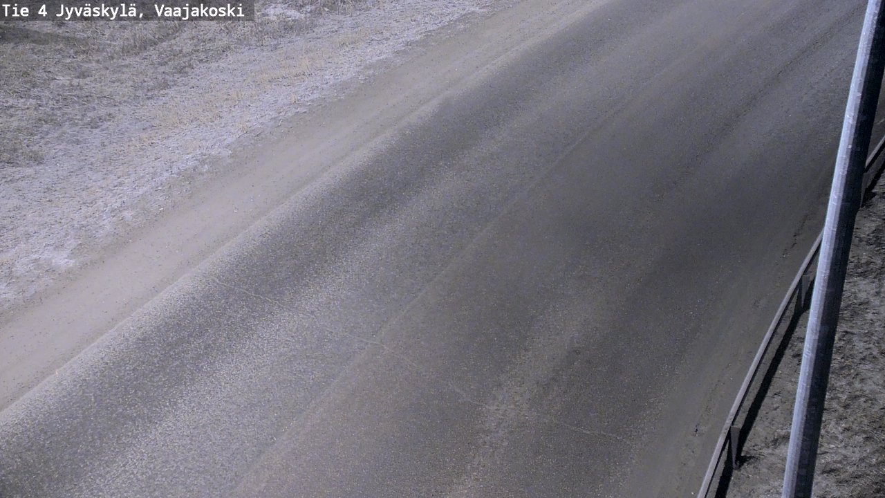 Weather Camera Image Väg 4 Jyväskylä, Vaajakoski, Jyväskylä, Keski-Suomi