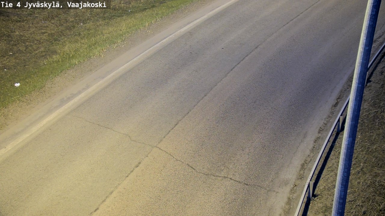Weather Camera Image Road 4 Jyväskylä, Vaajakoski, Jyväskylä, Keski-Suomi