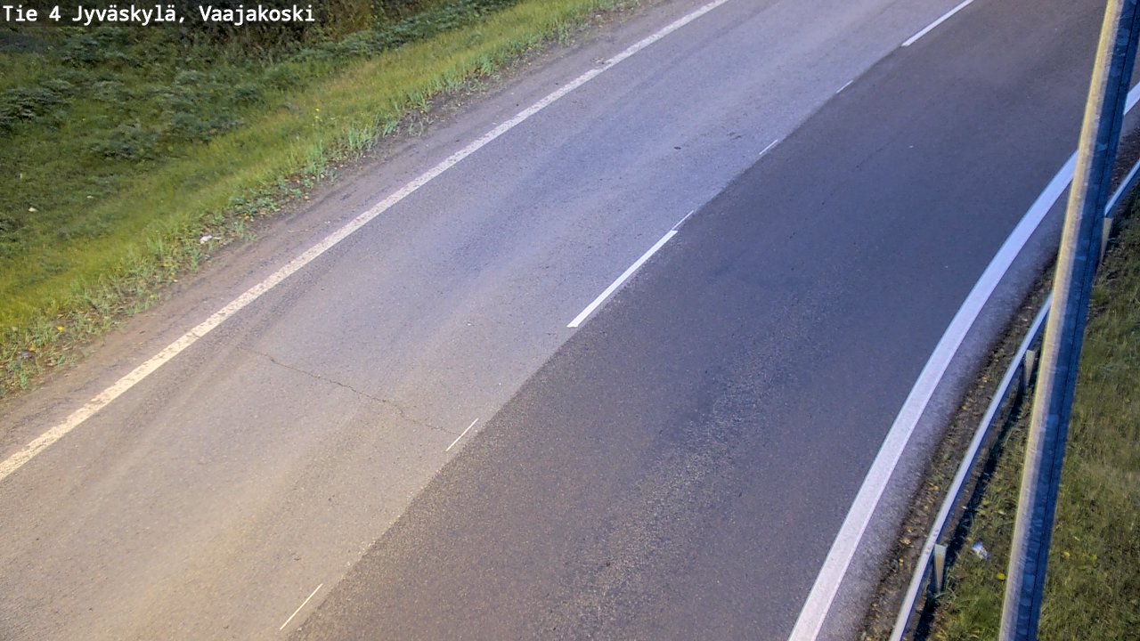 Weather Camera Image Road 4 Jyväskylä, Vaajakoski, Jyväskylä, Keski-Suomi