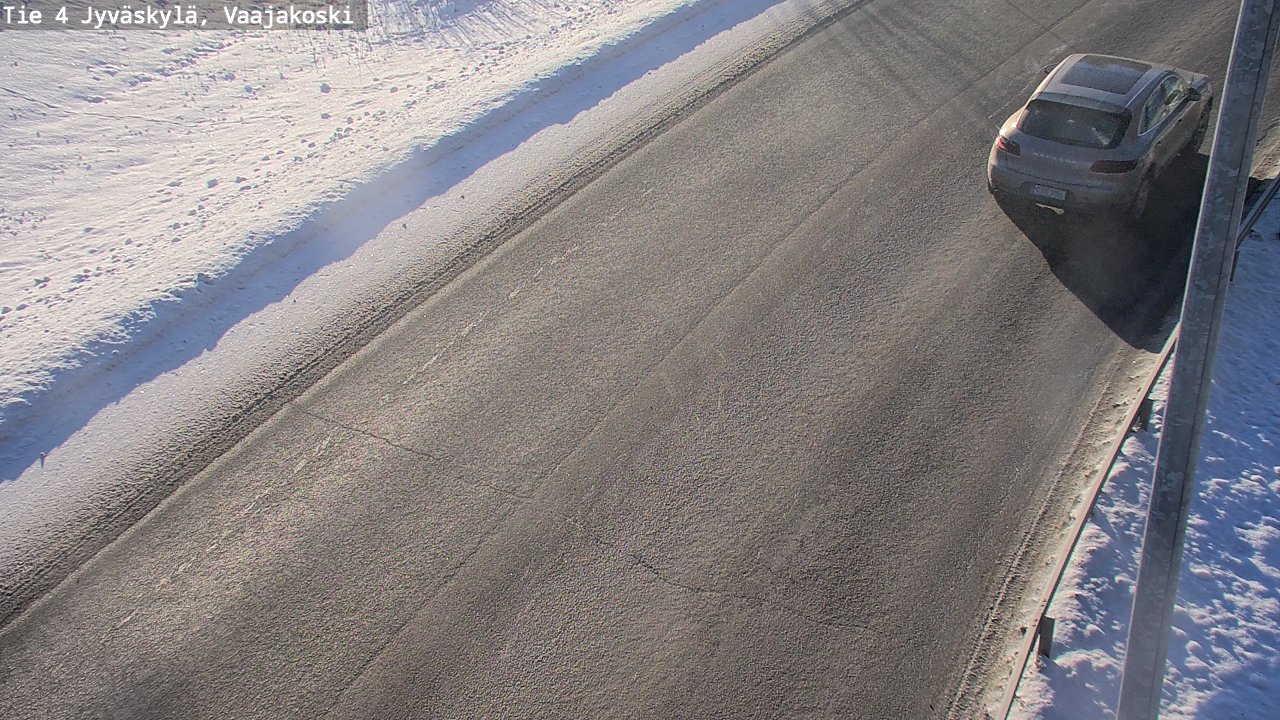 Weather Camera Image Väg 4 Jyväskylä, Vaajakoski, Jyväskylä, Keski-Suomi