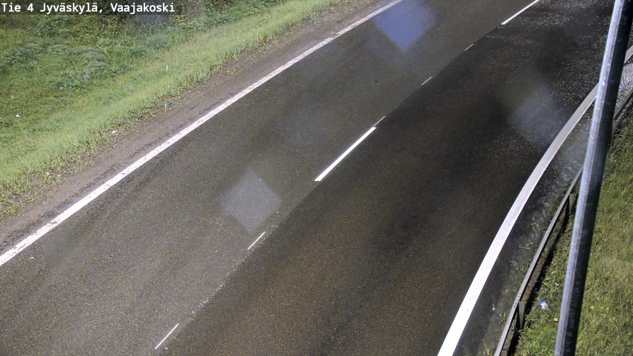 Weather Camera Image Road 4 Jyväskylä, Vaajakoski, Jyväskylä, Keski-Suomi