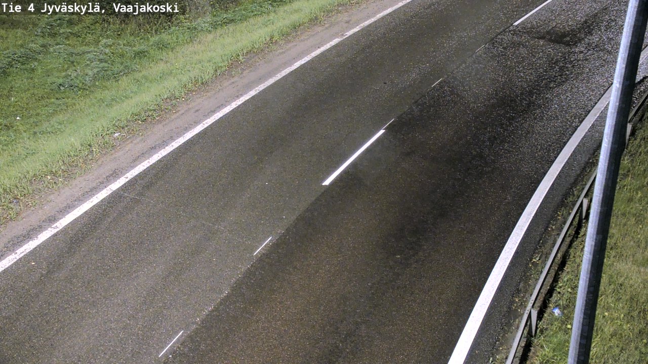 Weather Camera Image Road 4 Jyväskylä, Vaajakoski, Jyväskylä, Keski-Suomi