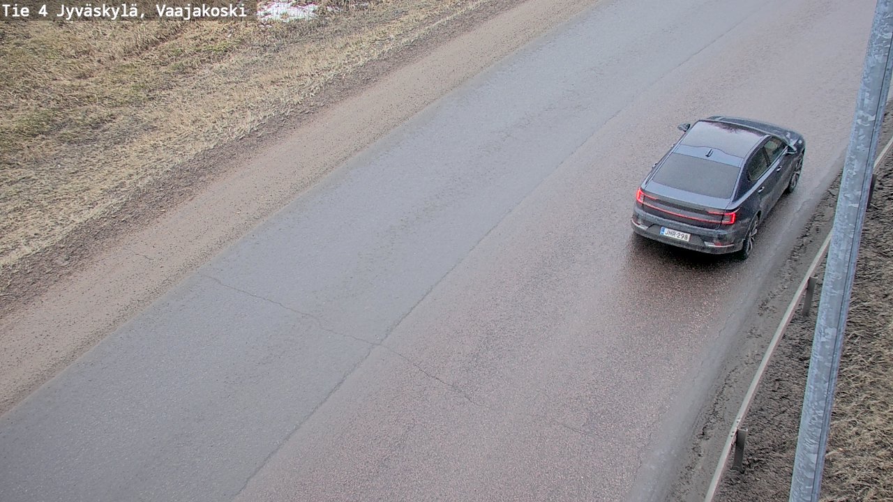 Weather Camera Image Road 4 Jyväskylä, Vaajakoski, Jyväskylä, Keski-Suomi