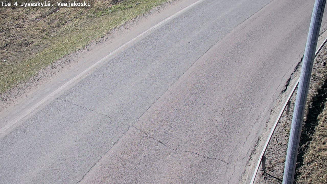 Weather Camera Image Road 4 Jyväskylä, Vaajakoski, Jyväskylä, Keski-Suomi