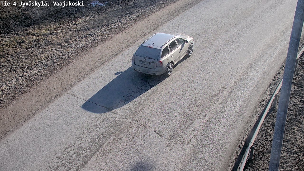Weather Camera Image Road 4 Jyväskylä, Vaajakoski, Jyväskylä, Keski-Suomi
