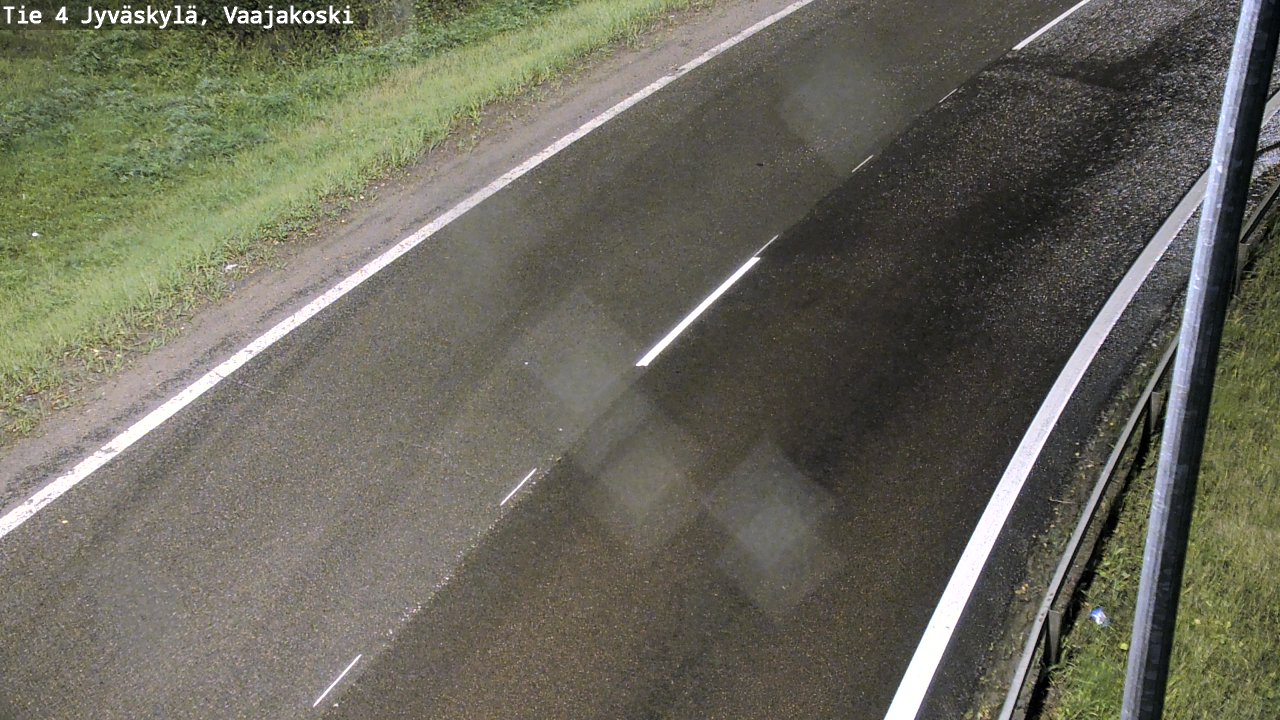 Weather Camera Image Road 4 Jyväskylä, Vaajakoski, Jyväskylä, Keski-Suomi
