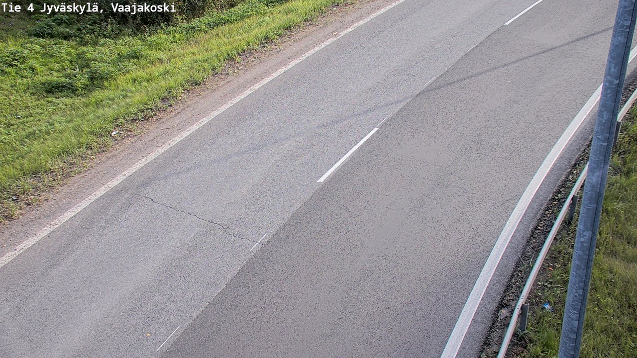 Weather Camera Image Road 4 Jyväskylä, Vaajakoski, Jyväskylä, Keski-Suomi