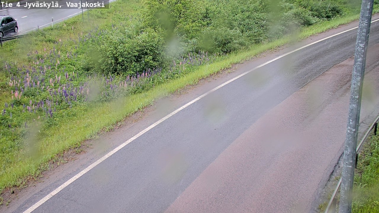Weather Camera Image Road 4 Jyväskylä, Vaajakoski, Jyväskylä, Keski-Suomi