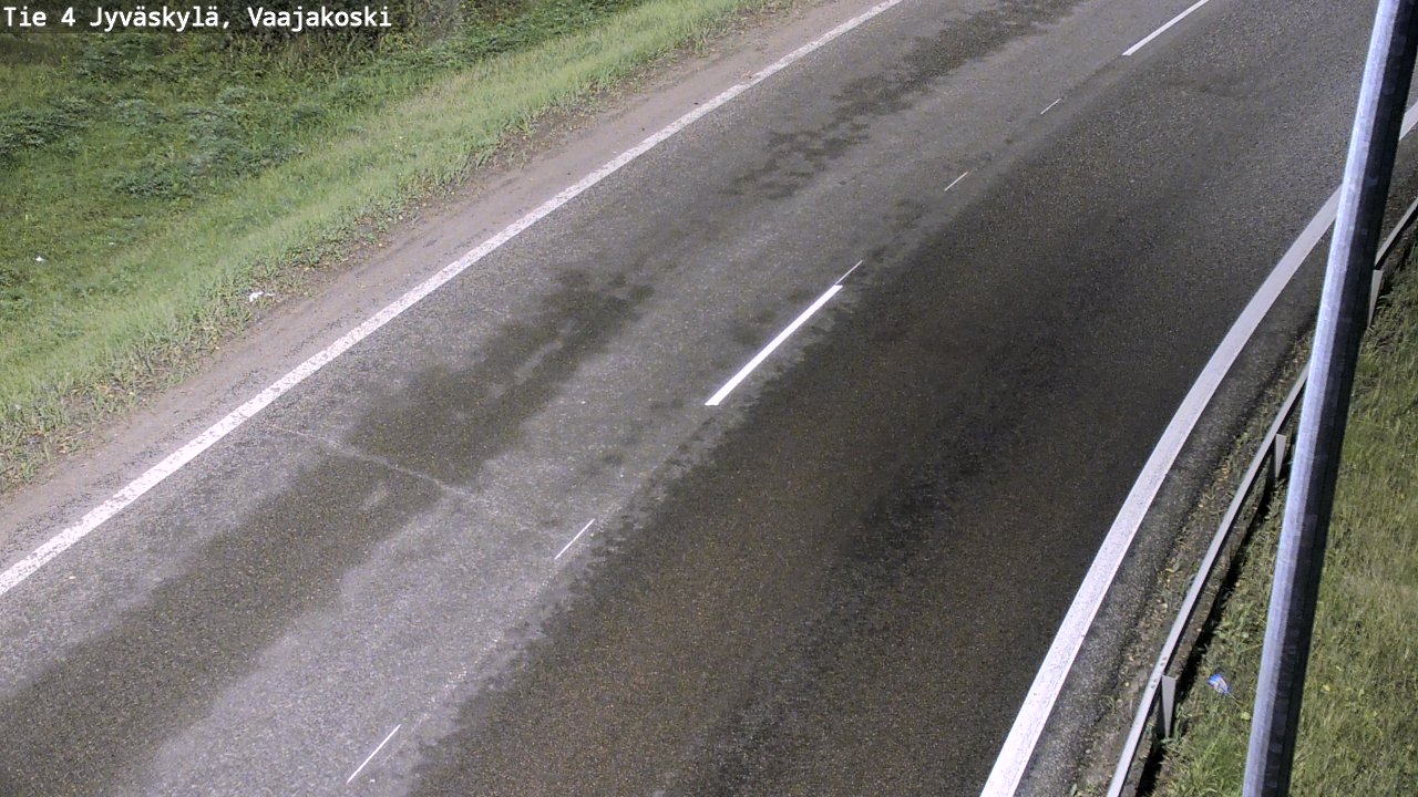 Weather Camera Image Road 4 Jyväskylä, Vaajakoski, Jyväskylä, Keski-Suomi