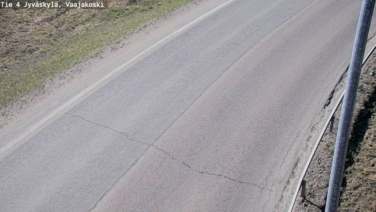Weather Camera Image Road 4 Jyväskylä, Vaajakoski, Jyväskylä, Keski-Suomi