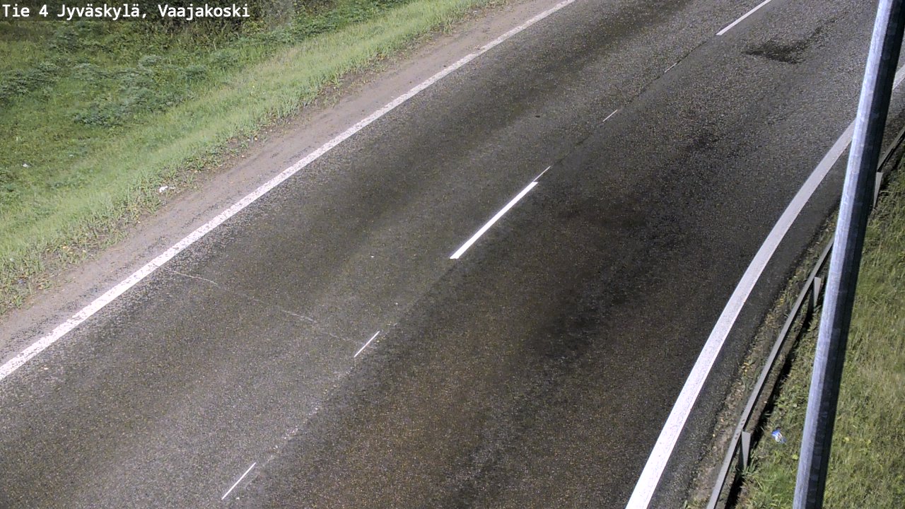 Weather Camera Image Road 4 Jyväskylä, Vaajakoski, Jyväskylä, Keski-Suomi