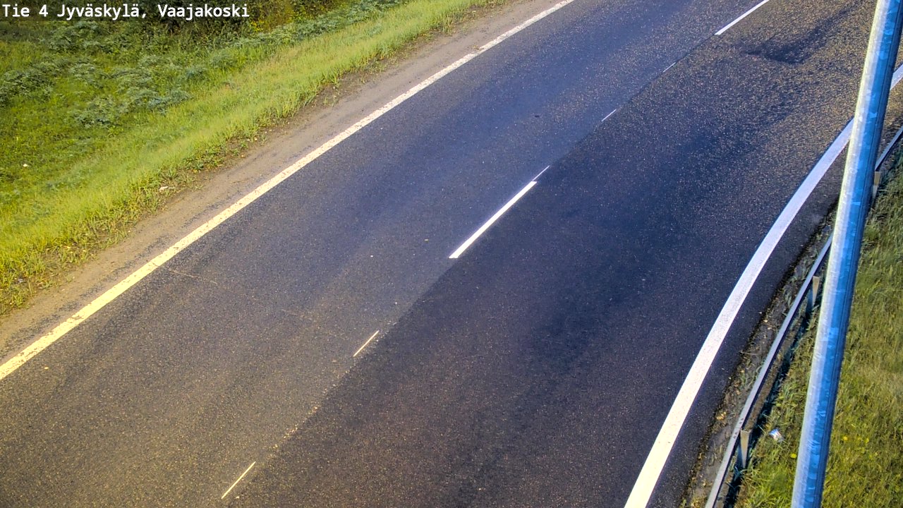 Weather Camera Image Road 4 Jyväskylä, Vaajakoski, Jyväskylä, Keski-Suomi