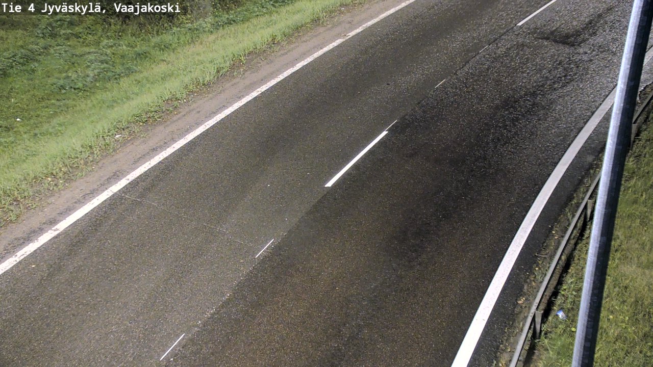 Weather Camera Image Road 4 Jyväskylä, Vaajakoski, Jyväskylä, Keski-Suomi