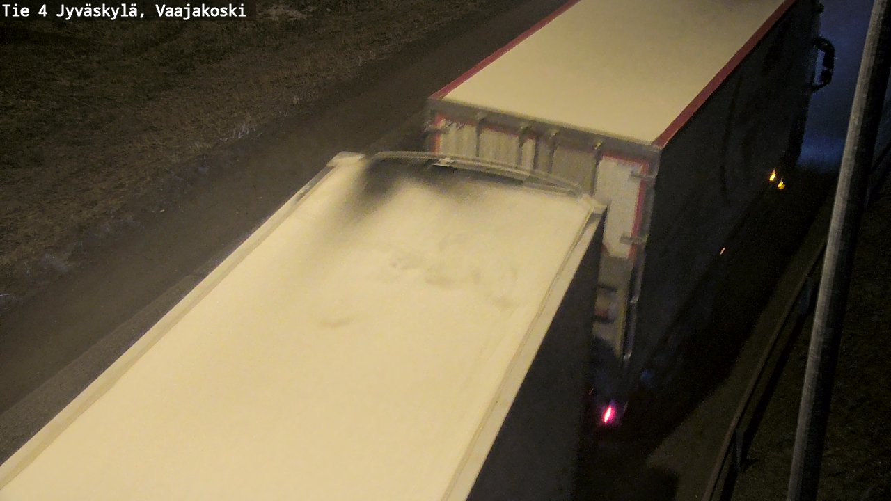 Weather Camera Image Väg 4 Jyväskylä, Vaajakoski, Jyväskylä, Keski-Suomi