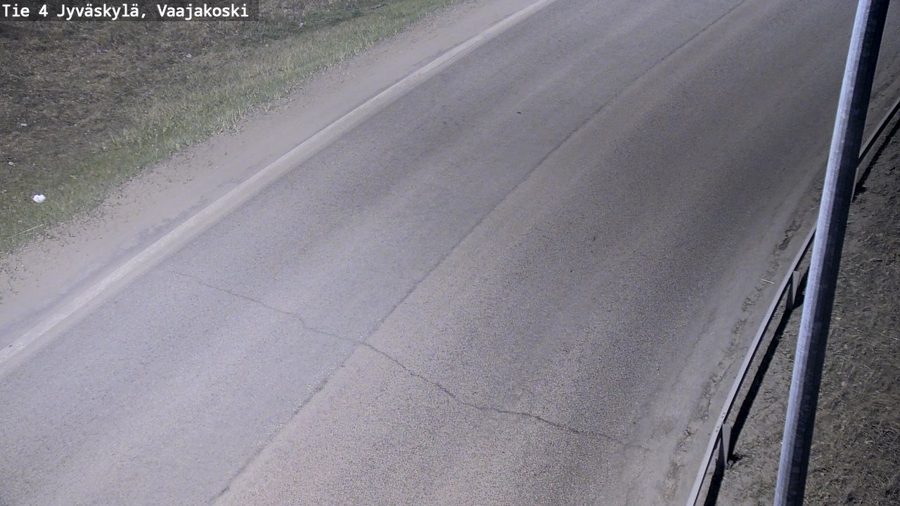Weather Camera Image Road 4 Jyväskylä, Vaajakoski, Jyväskylä, Keski-Suomi