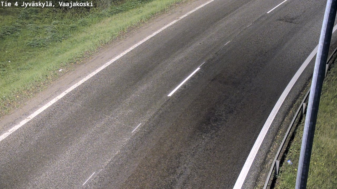Weather Camera Image Road 4 Jyväskylä, Vaajakoski, Jyväskylä, Keski-Suomi
