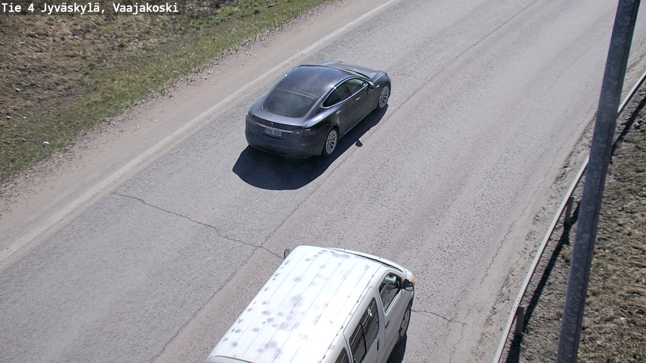 Weather Camera Image Road 4 Jyväskylä, Vaajakoski, Jyväskylä, Keski-Suomi