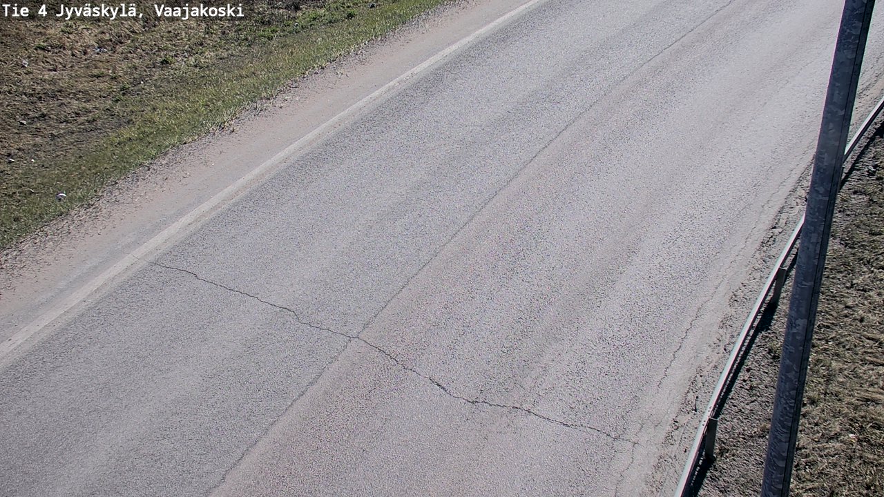 Weather Camera Image Road 4 Jyväskylä, Vaajakoski, Jyväskylä, Keski-Suomi