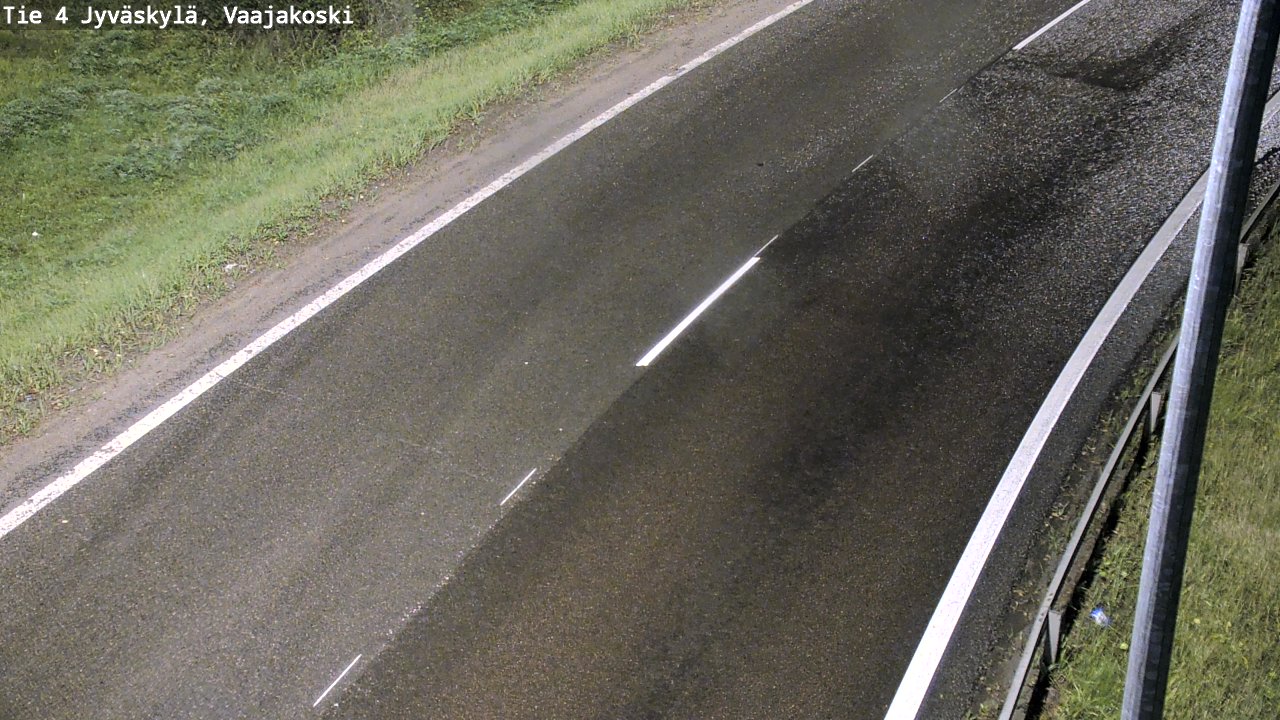 Weather Camera Image Road 4 Jyväskylä, Vaajakoski, Jyväskylä, Keski-Suomi