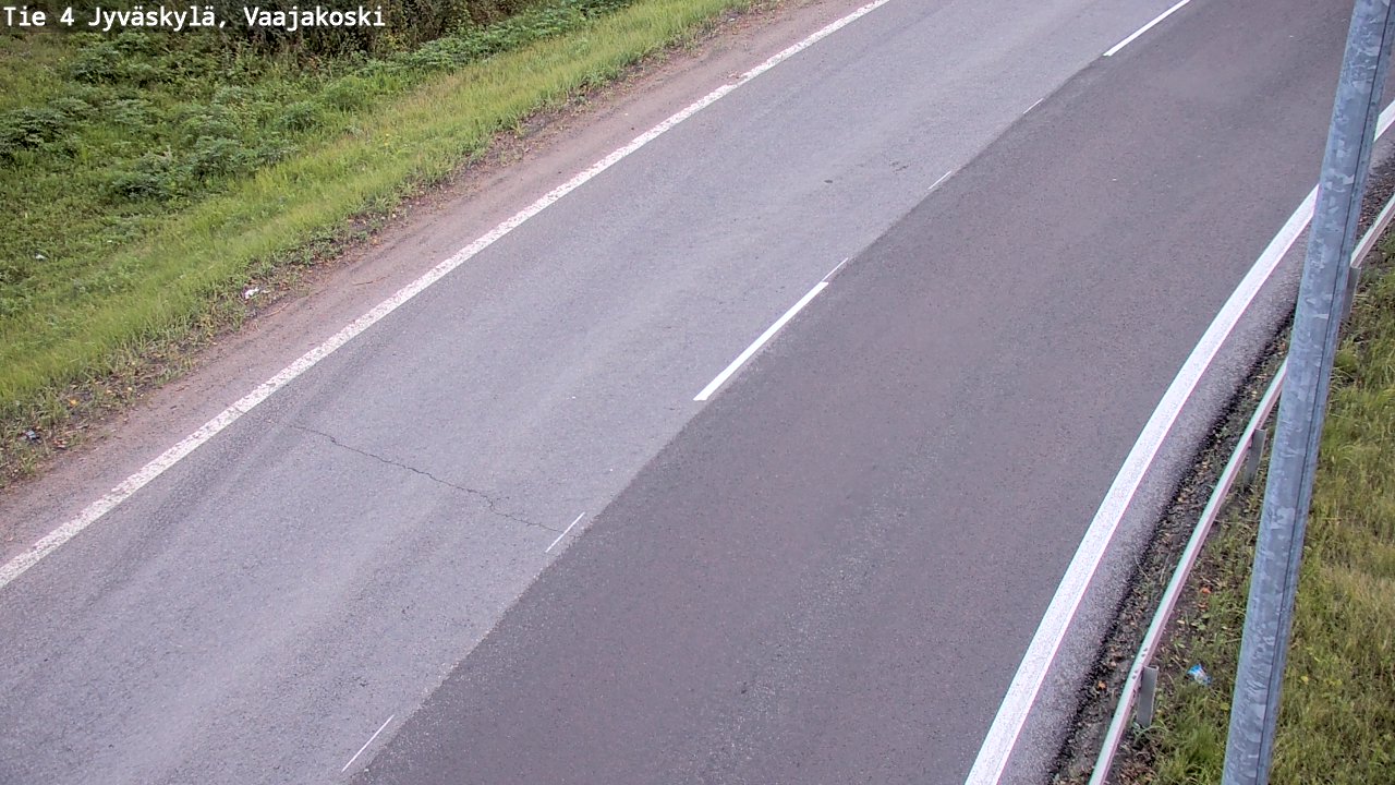 Weather Camera Image Road 4 Jyväskylä, Vaajakoski, Jyväskylä, Keski-Suomi
