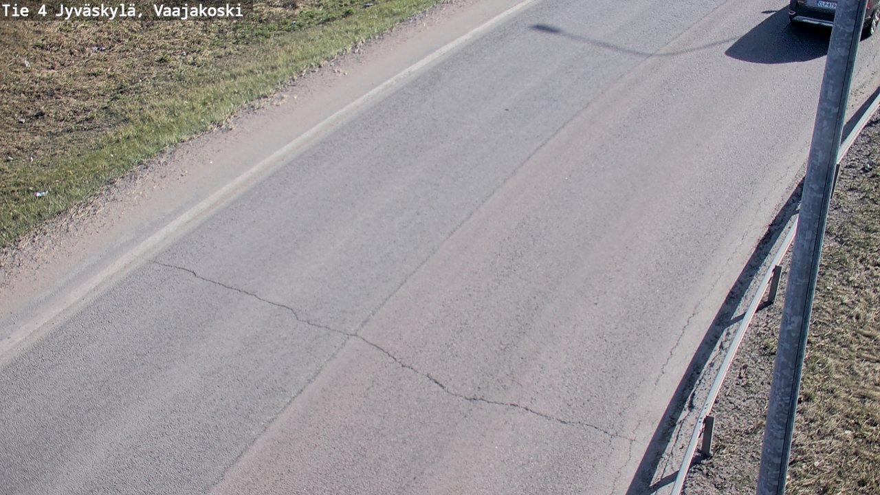 Weather Camera Image Road 4 Jyväskylä, Vaajakoski, Jyväskylä, Keski-Suomi