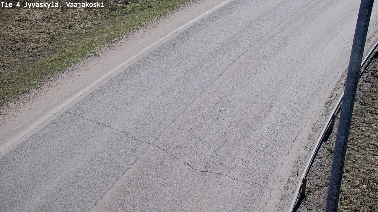 Weather Camera Image Road 4 Jyväskylä, Vaajakoski, Jyväskylä, Keski-Suomi