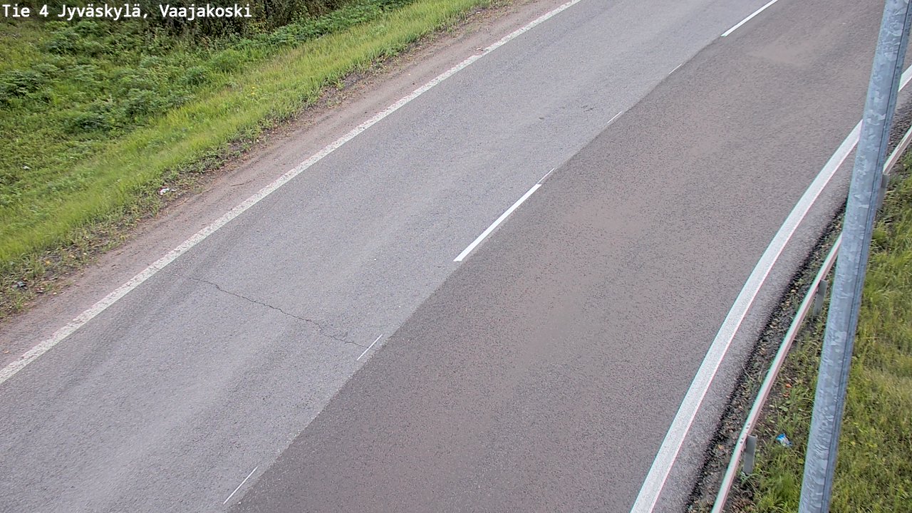 Weather Camera Image Road 4 Jyväskylä, Vaajakoski, Jyväskylä, Keski-Suomi