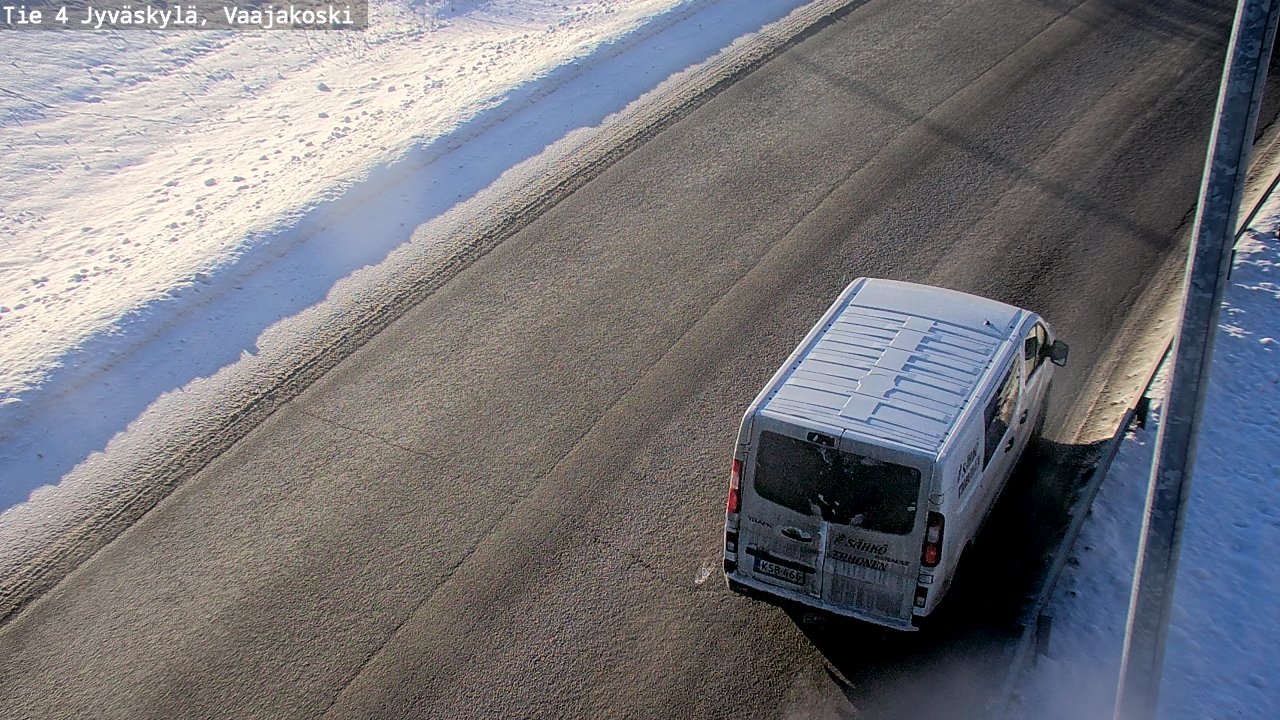Weather Camera Image Väg 4 Jyväskylä, Vaajakoski, Jyväskylä, Keski-Suomi